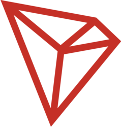 TRON (TRX) cryptocurrency logo